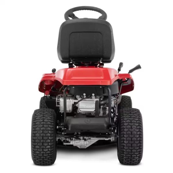 Troy-Bilt 30 in. 10.5 HP Briggs and Stratton Engine 6-Speed Manual Drive Gas Rear Engine Riding Mower with Mulch Kit Included