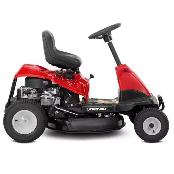 Troy-Bilt 30 in. 10.5 HP Briggs and Stratton Engine 6-Speed Manual Drive Gas Rear Engine Riding Mower with Mulch Kit Included