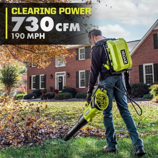 RYOBI 30 in. 80-Volt HP Brushless Battery Electric Cordless Zero Turn Mower, Blower, Backpack Battery – Batteries and Chargers