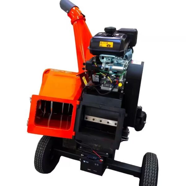 DK2 6 in. 14 HP Gas Powered Kohler Engine Kinetic Chipper Shredder with Electric Start and DOT Road Legal Tires