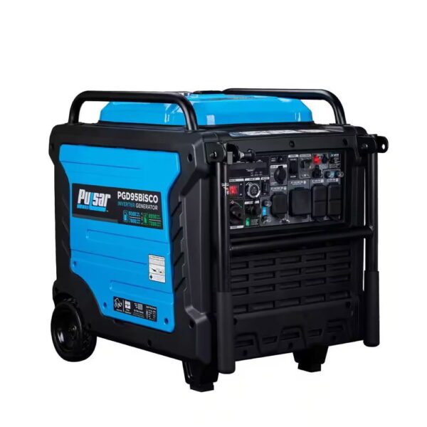 Pulsar 9,500-Watt Super Quiet Dual Fuel Inverter Generator with CO Alert and Remote Start