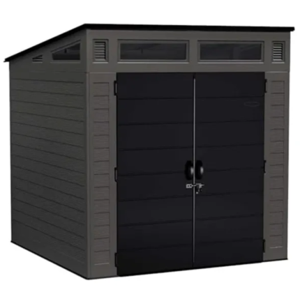 Suncast BMS7780 Modernist Shed, Peppercorn