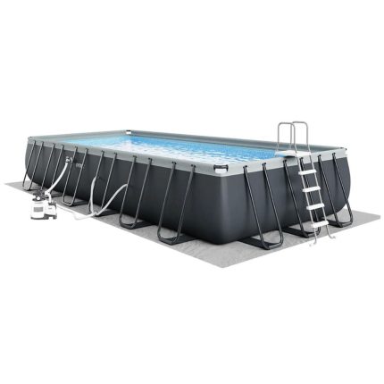 Intex 26367EH 24′ x 12′ x 52″ Rectangular XTR Frame Swimming Pool w Filter Pump