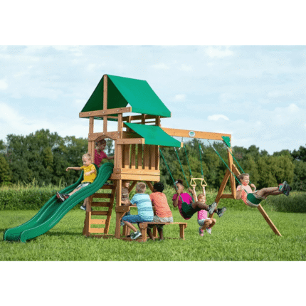 Belmont Swing Playset Fun
