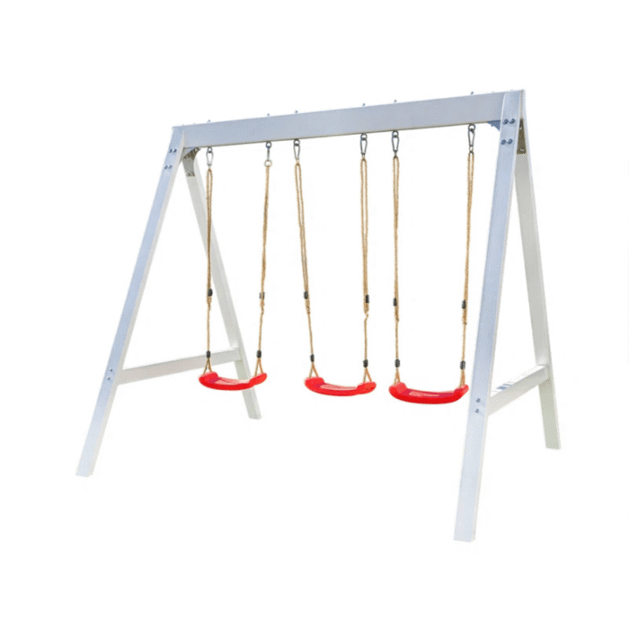 Sportspower 7ft Vinyl Wood Swing Set