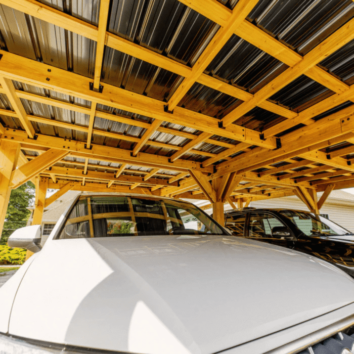 Kingsport Cedar Wood Carport