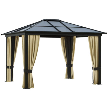 Outsunny 12ft x 10ft Aluminum Gazebo