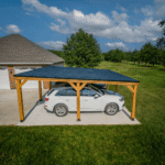 Kingsport Cedar Wood Carport