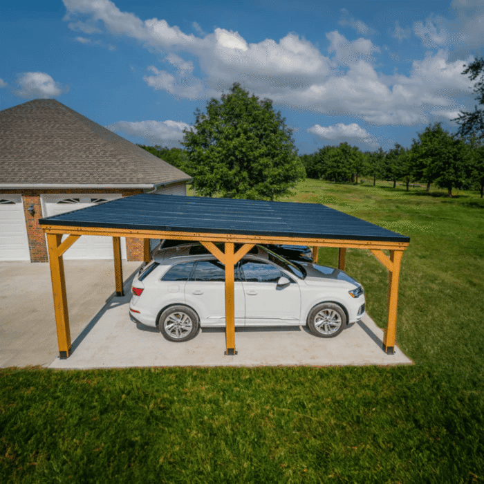 Kingsport Cedar Wood Carport