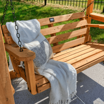 Gorgeous Cedar Pergola Swing