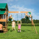 Belmont Swing Playset Fun