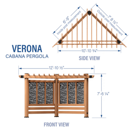 Verona Cedar Pergola