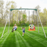 Heavy Duty Metal Swing Set
