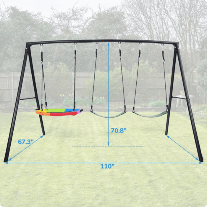 Klo Kick 3-Swing Metal Frame