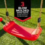 Sportspower 7ft Vinyl Wood Swing Set