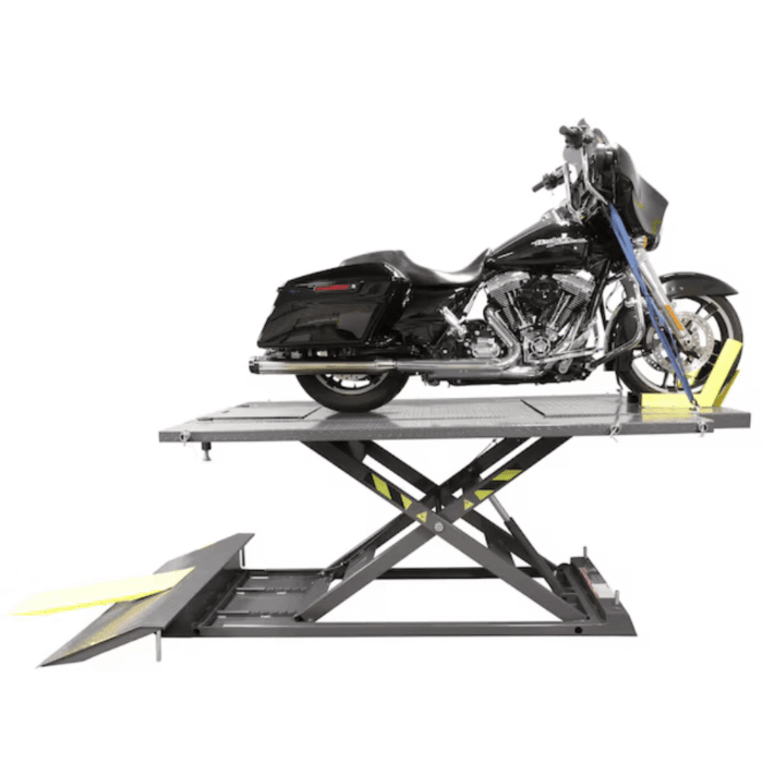 Motorcycle Lift 1500lb Heavy-Duty