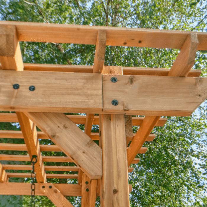 Gorgeous Cedar Pergola Swing