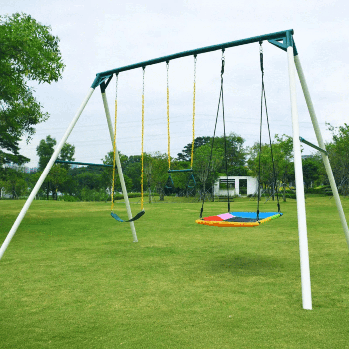 Heavy Duty Metal Swing Set