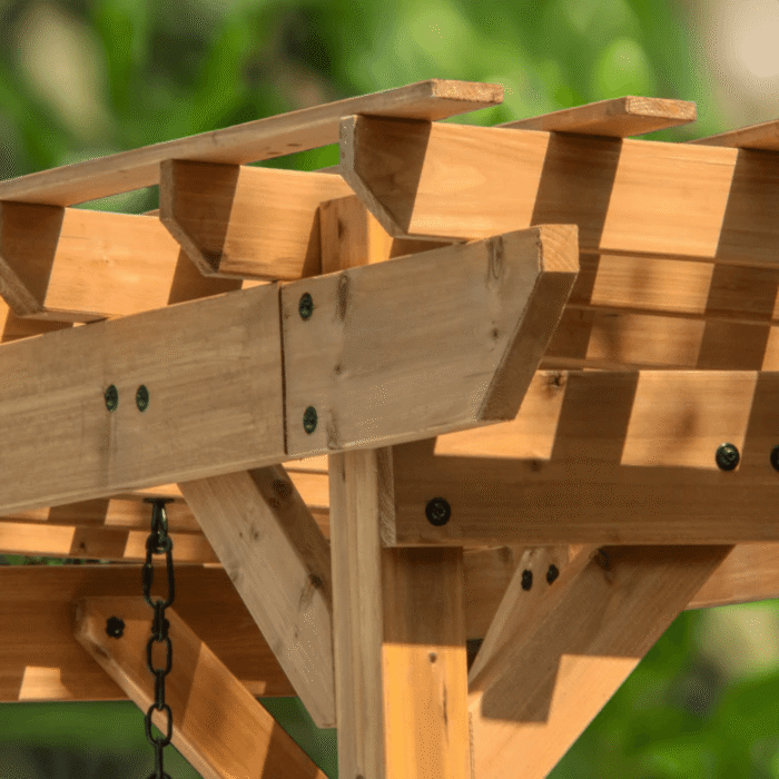 Gorgeous Cedar Pergola Swing