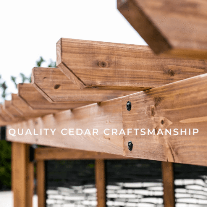 Verona Cedar Pergola