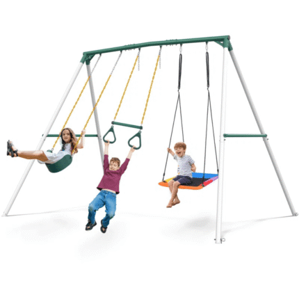 Heavy Duty Metal Swing Set