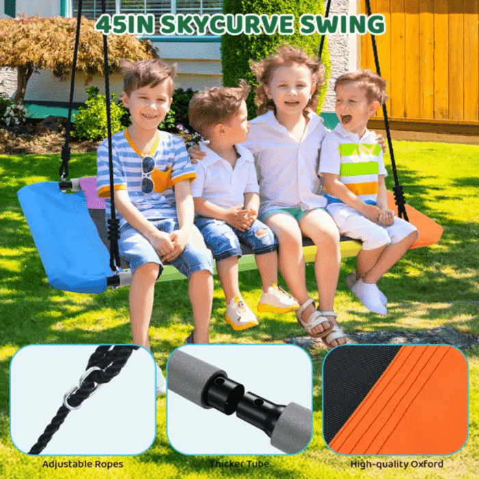 Heavy Duty Metal Swing Set