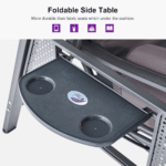 Purple Leaf 3-Seat Patio Swing