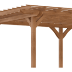 Outsunny 12' x 20' Wood Pergola