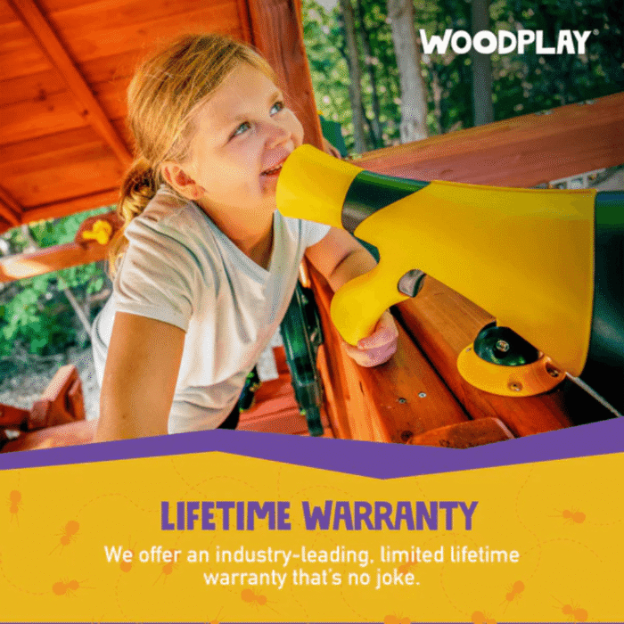 Wooden Swing Set Ultimate Play System