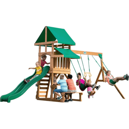 Belmont Swing Playset Fun