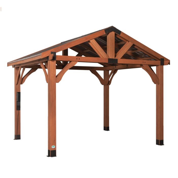 Brookdale 12x10 Cedar Gazebo