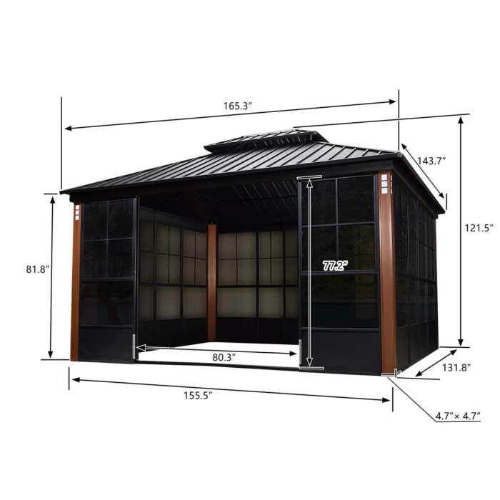 Gazebo For Patio Screen House