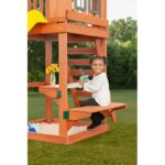 Cedar Cottage Wooden Swing Set