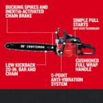 Craftsman S205 20 Gas Chainsaw