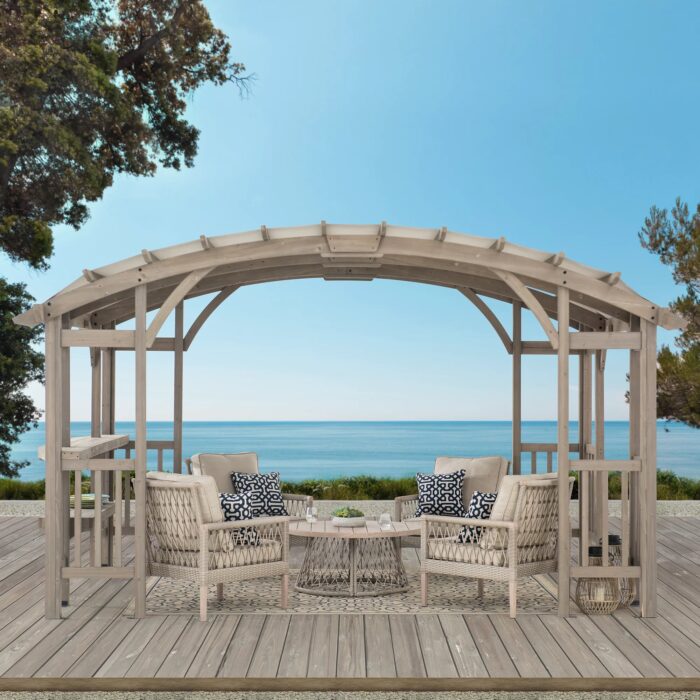 Sunjoy Bellucci Outdoor Cedar Pergola