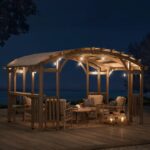 Sunjoy Bellucci Outdoor Cedar Pergola