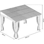 Sojag Steel Roof Gazebo 10x12ft