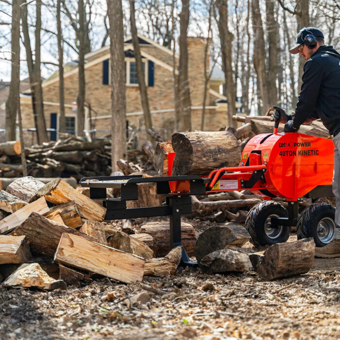 40 Ton Kinetic Log Splitter 7HP