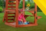 Cedar Cottage Wooden Swing Set