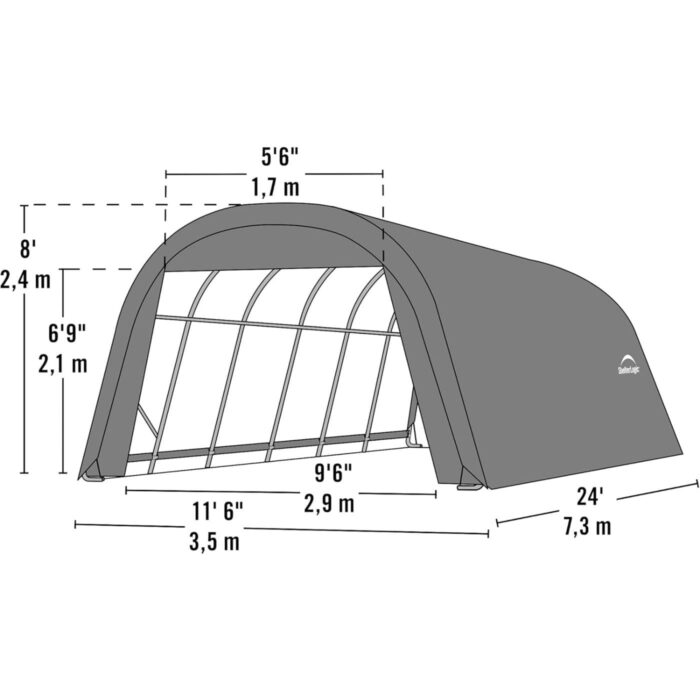ShelterLogic Round Garage