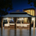 Sunmthink 12x20ft Hardtop Gazebo