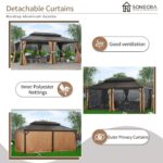 Sunmthink 12x20ft Hardtop Gazebo