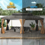 Sunmthink 12x20ft Hardtop Gazebo