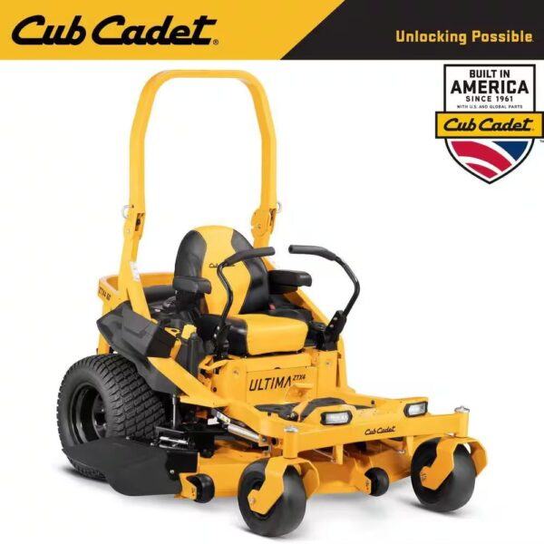 Cub Cadet Ultima ZTX4 60 in. Fabricated Deck 24 HP V-Twin Kohler 7000 Pro Series Engine Zero Turn Mower with Roll Over Protection