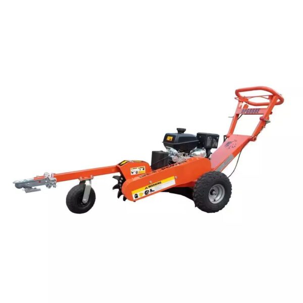 DK2 14 in. 14 HP Gas Powered Commercial Stump Grinder with Electric Start & Towbar