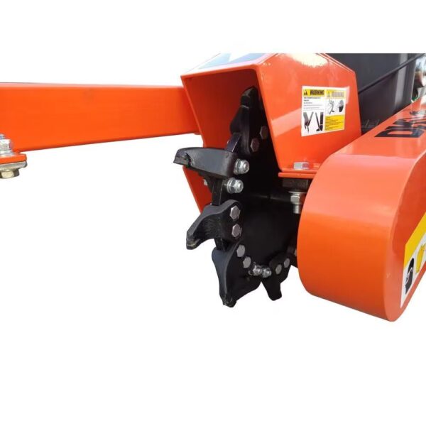 DK2 14 in. 14 HP Gas Powered Commercial Stump Grinder with Electric Start & Towbar