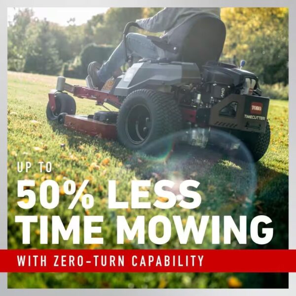 Toro TimeCutter 42 in. Briggs and Stratton 22 HP V-Twin Gas Dual Hydrostatic Zero Turn Riding Mower with Smart Speed