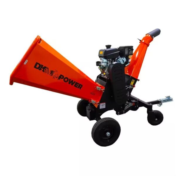 DK2 6 in. 14 HP Gas Powered Kohler Engine Kinetic Chipper Shredder with Electric Start and DOT Road Legal Tires