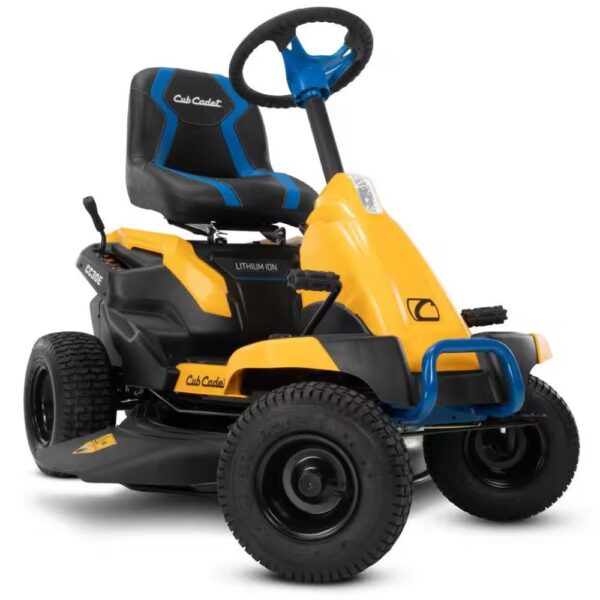 Cub Cadet 30 in. 56-Volt MAX 30 Ah Battery Lithium-Ion Electric Drive Cordless Riding Lawn Tractor with Mulch Kit Included