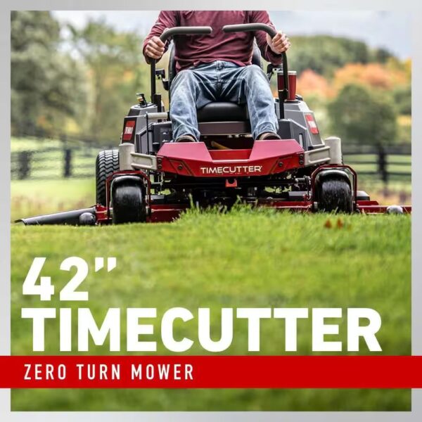 Toro TimeCutter 42 in. Briggs and Stratton 15.5 HP Zero Turn Riding Mower with Smart Speed